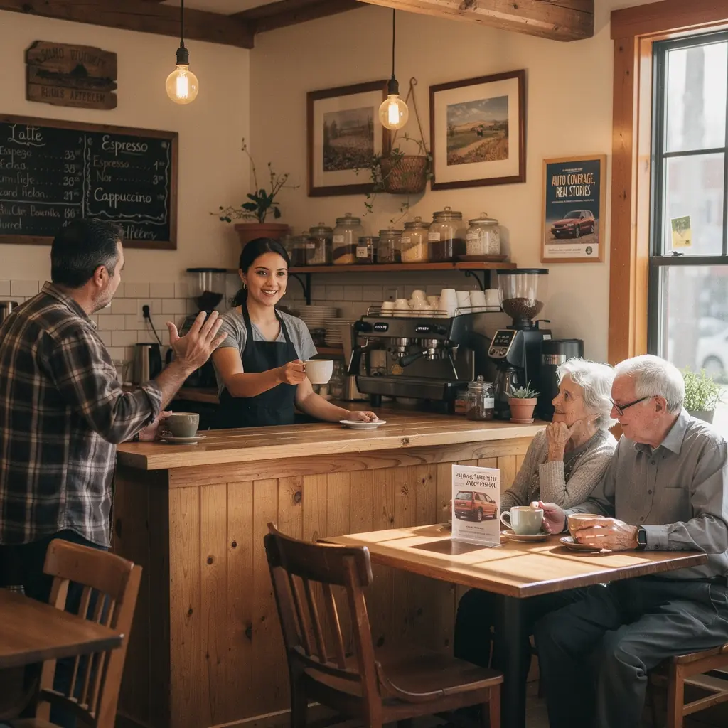 График, показывающий гибкие опции страхового покрытия для водителей.